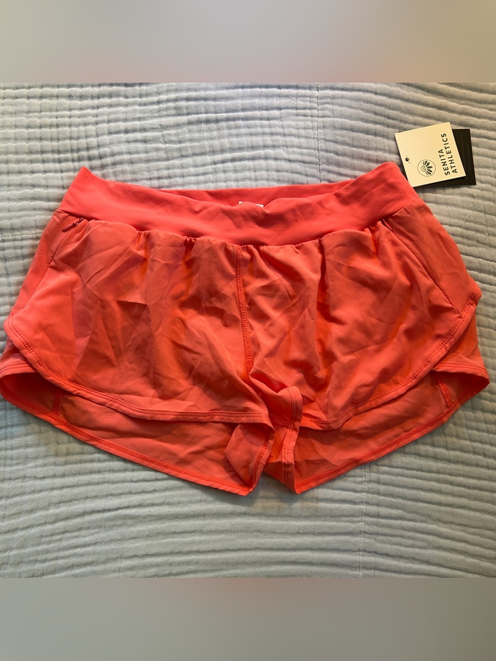 NWT!!! Senita Coral Swim Shorts Exercise Gym Athletic Size Medium